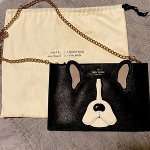 Kate Spade French Bulldog Purse
